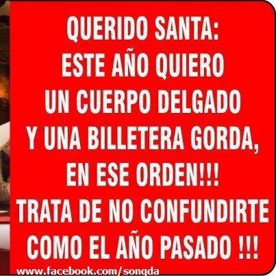 FRASES IMAGENES PARA COMPARTIR: PAPA NOEL