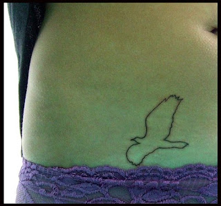 Bird Hip Tattoo Design Picture Gallery - Bird Hip Tattoo Ideas