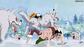 ワンピースアニメ インペルダウン編 438話 ボンクレー ルフィ | ONE PIECE Episode 438