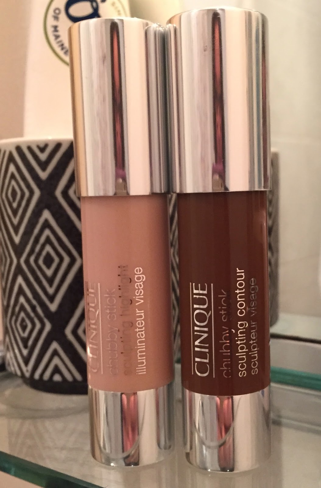 Clinique Chubby Sculpting Sticks in Curvy Contour and Hefty Highlight