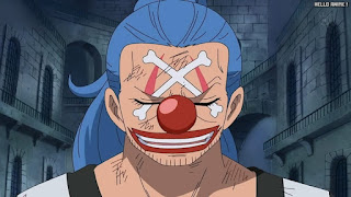 ワンピースアニメ インペルダウン編 445話 バギー | ONE PIECE Episode 445