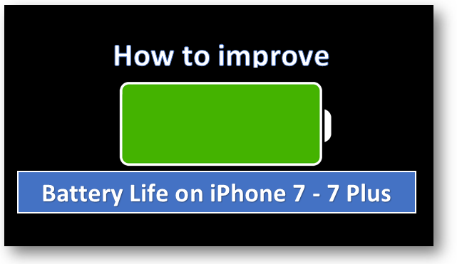 How to fix and improve Battery Life on iPhone running iOS ...