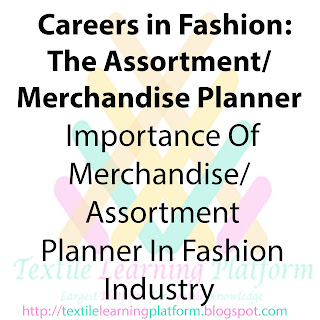 Fashion Merchandising Career: The Assortment/Merchandise Planner