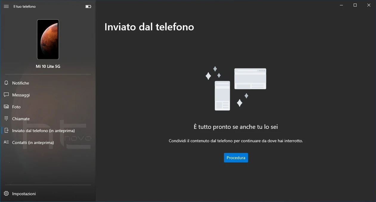 L'app Il tuo telefono per Windows 10 ottiene nuove funzionalità