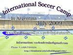 INTERNATIONAL SOCCER CAMP ARGENTINA 2009