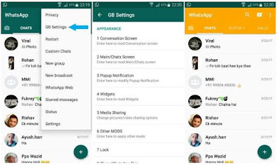 Cara Merubah Tampilan WA Dengan GB WhatsApp Mod