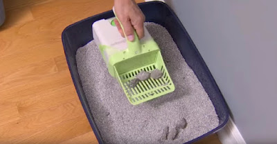 Neater Scooper Cat Litter Sifter Scoop System, No More Touching The Poop When Handling Your Cat's Litter Box