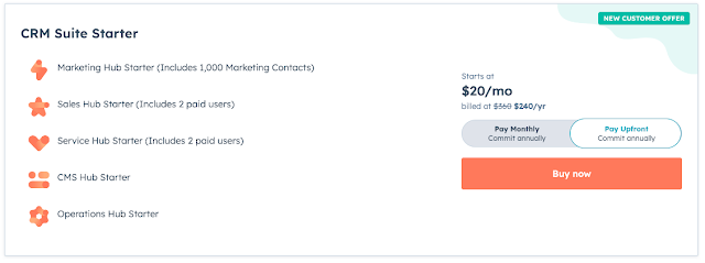 HubSpot Starter Pricing - THELOSTOFFER