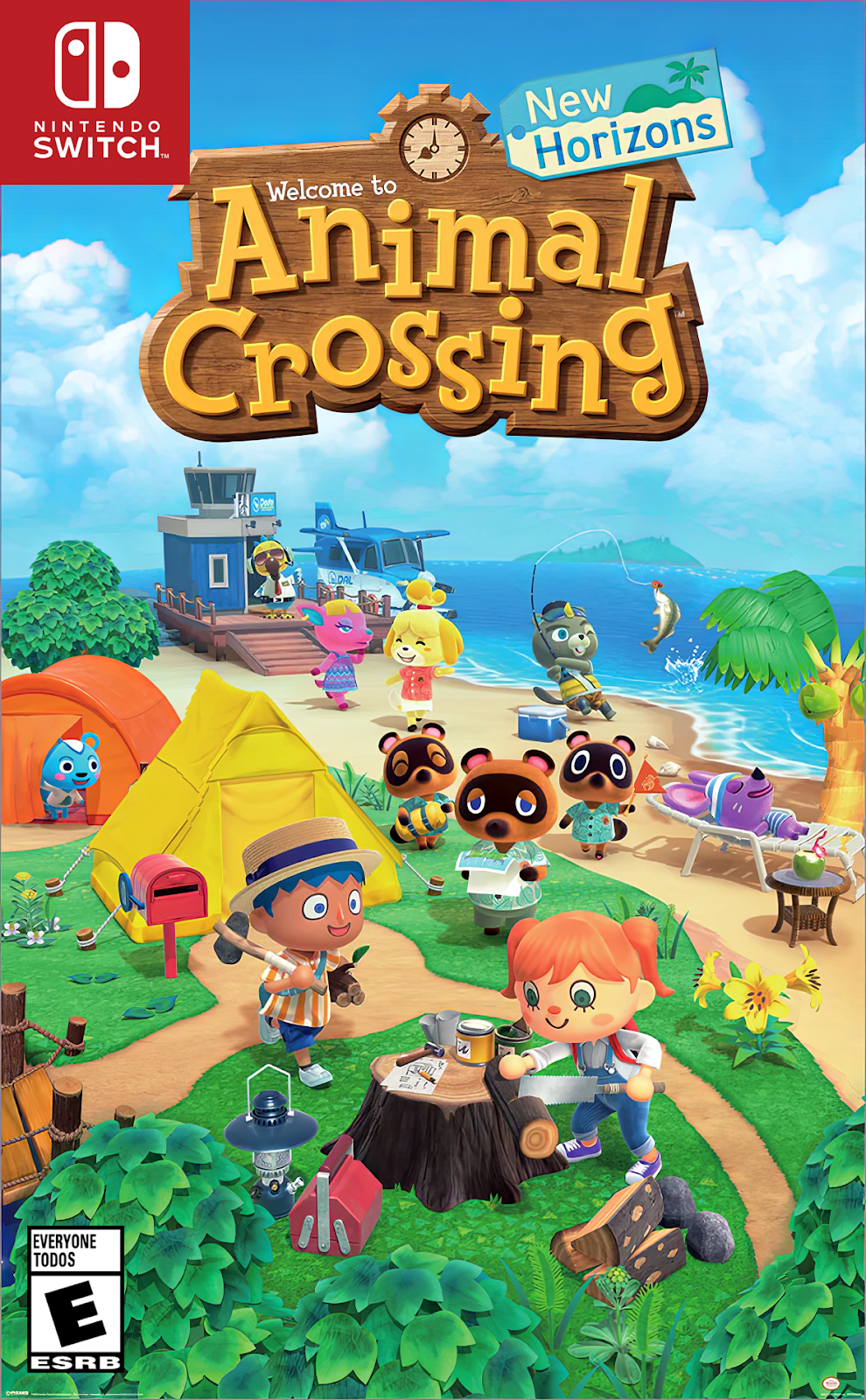Animal Crossing: New Horizons - Cover Art