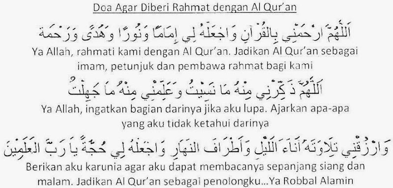 Populer Doa Lepas Baca Quran