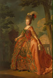 Portrait of Grand Duchess Maria Fiodorovna by Alexander Roslin - Portrait Paintings from Hermitage Museum