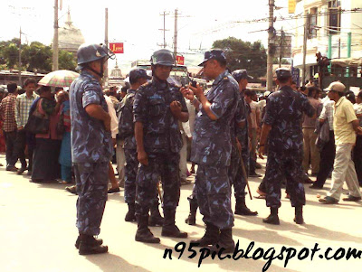 strike against maoist,maobadi in nepal,Leader of Maobadi