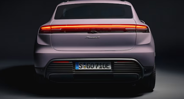 2024 Porsche Macan EV side back