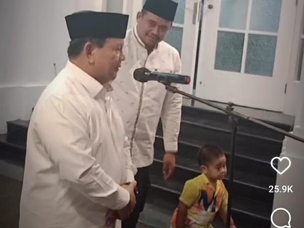 Ketua Nahyan Beraksi Lagi, 'Kawal' Bobby saat Jumpa Pers Bareng Prabowo