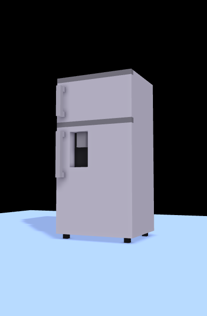 refrigerator with dispenser