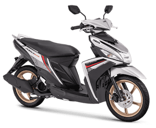 warna yamaha mio m3 cw 125 aks sss awesome silver