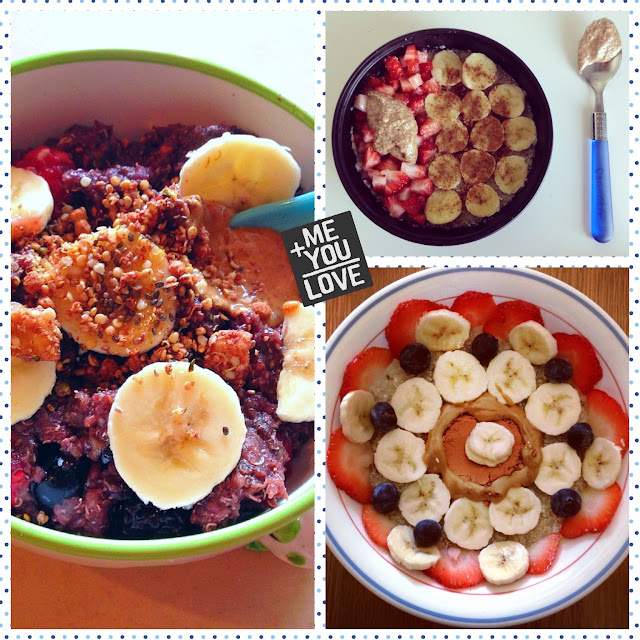 Creamy and Cozy Quinoa Flakes Porridge, Three Ways (Gluten Free, Vegan) 