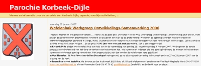 Korbeek-Dijle weblog