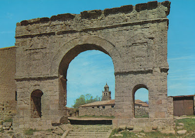 postal, Medinaceli, arco, romano