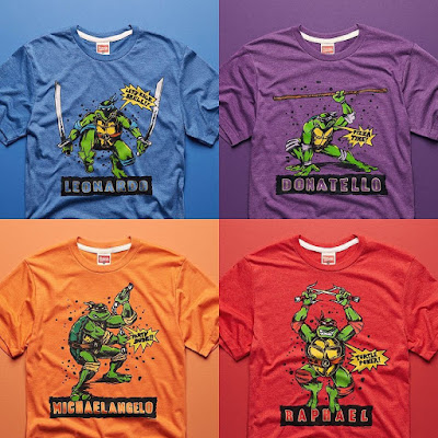 Teenage Mutant Ninja Turtles T-Shirt Collection by HOMAGE
