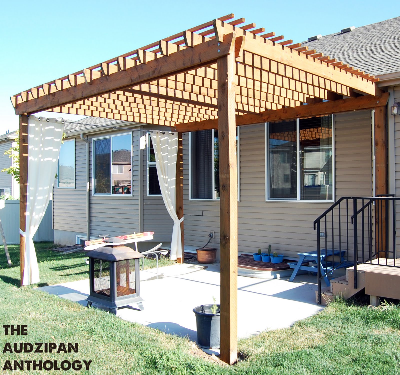 the audzipan anthology: Backyard Pergola