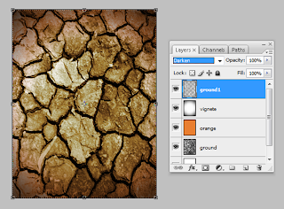Tutorial Photoshop: Cracked Skin Kang Wahyu