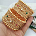 Golden kada bangles