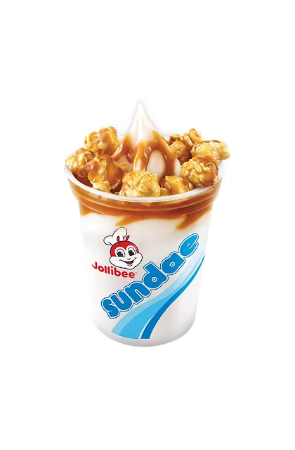 Jollibee Caramel Popcorn Sundae Twirl