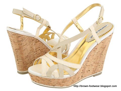 Brown footwear:footwear-84596