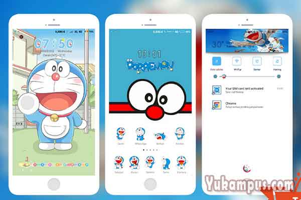 3 Tema Xiaomi Doraemon Paling Lucu dan Cute (Download ...