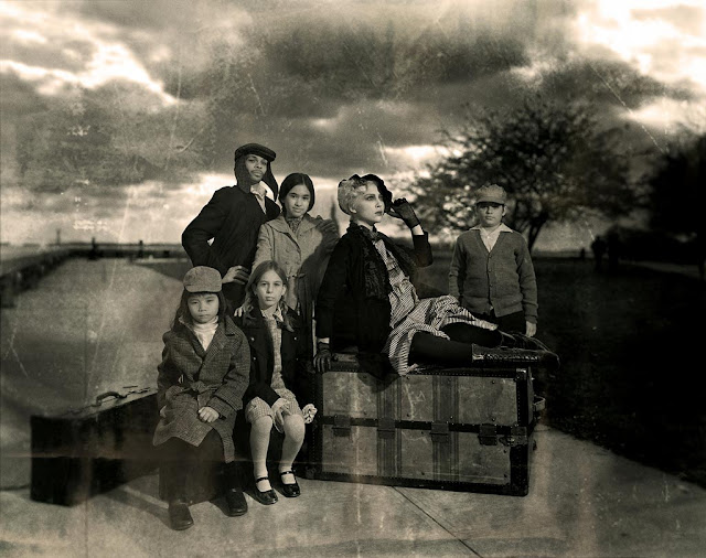 Топ-модель по-американски, 12 сезон, фотосессия Ellis Island Immigrants, участница Лондон. 