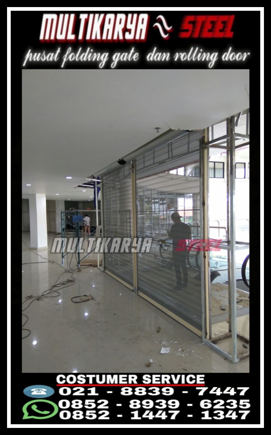 Rolling Door Cirebon Harga Murah FOLDING GATE CIREBON MURAH