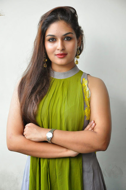 Actress Prayaga Martin Latest Picture Gallery at Pisachi Movie Success Meet 019.JPG