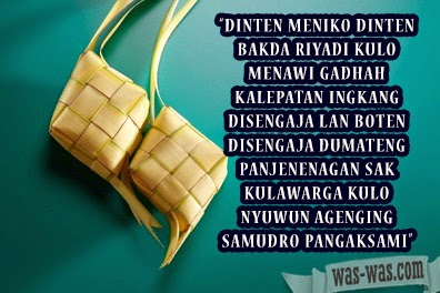 Kata Ucapan Selamat Idul Fitri Bahasa Jawa - WAS-WAS.com 