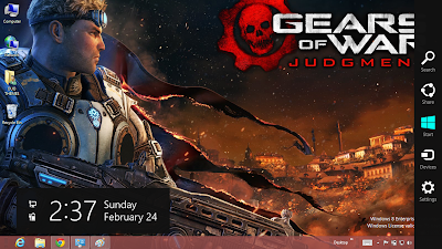 2013 Gear Of War Judgment Desktop Theme