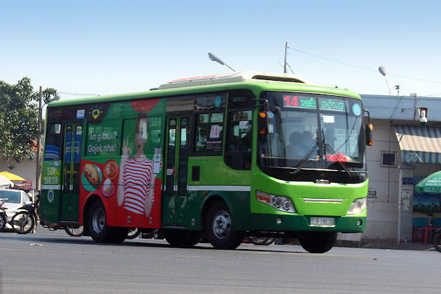 Xe bus 14 Miền Đông 3 tháng 2 Miền Tây