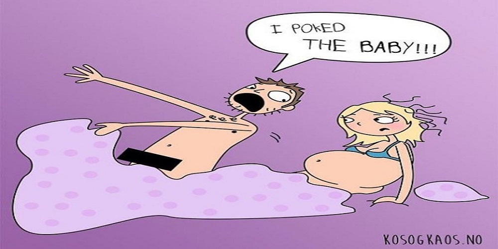 19 Pregnancy Troubles Illustrated In The Most Hilarious Way - Every future dad's greatest fear