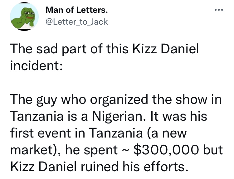 Kiss Daniel Arrested In Tanzania Mafaro
