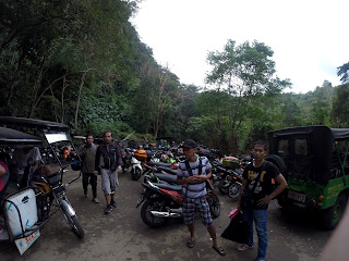 Daranak Falls and riders