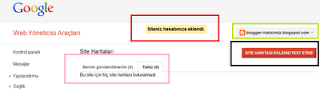 Blogger sitemap oluşturma blogger eklentileri