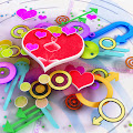 Heart Love 3D Gear Wallpaper
