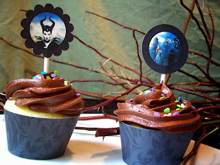 Cupcakes de Malefica