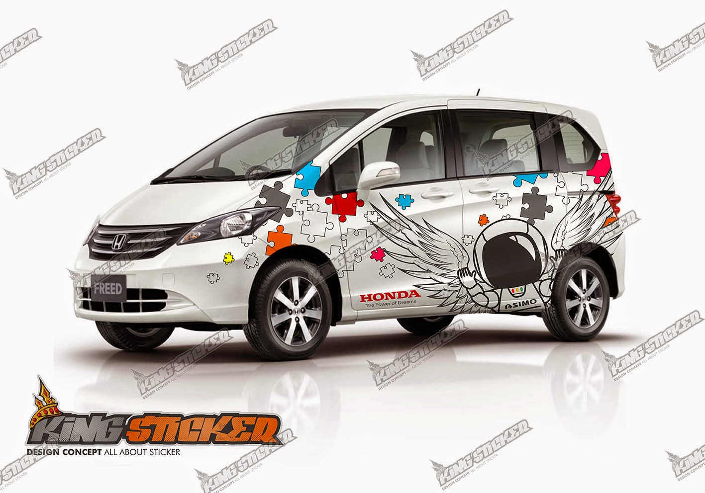 Gambar Cutting Sticker Mobil Crv Duniaotto