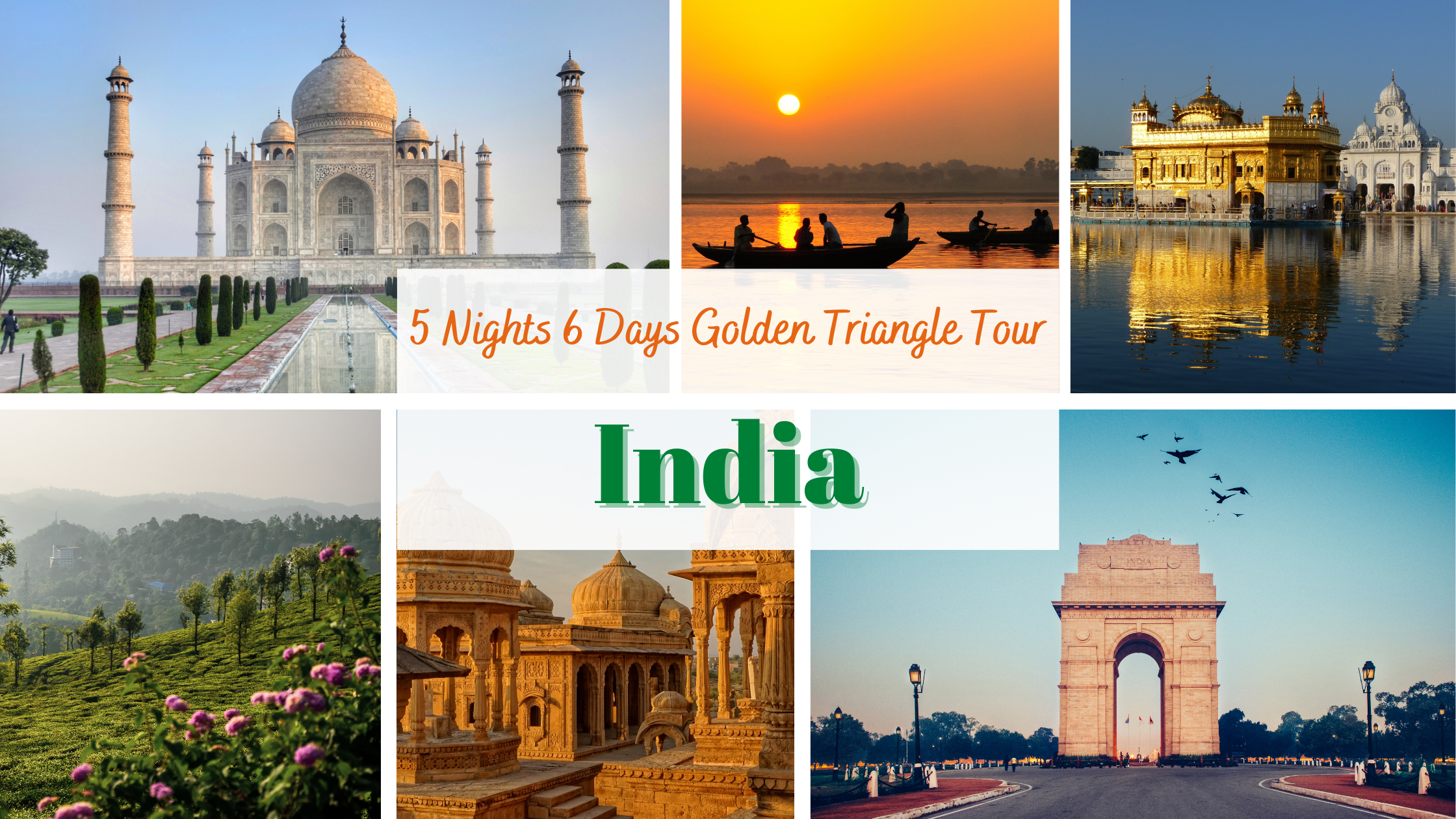 5 Nights 6 Days Golden Triangle Tour