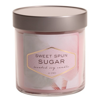 Target, Target Large Sweet Spun Sugar Scented Soy Candle, home fragrance, cotton candy