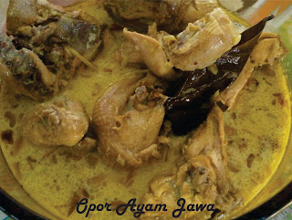 Resep Opor Ayam Jawa