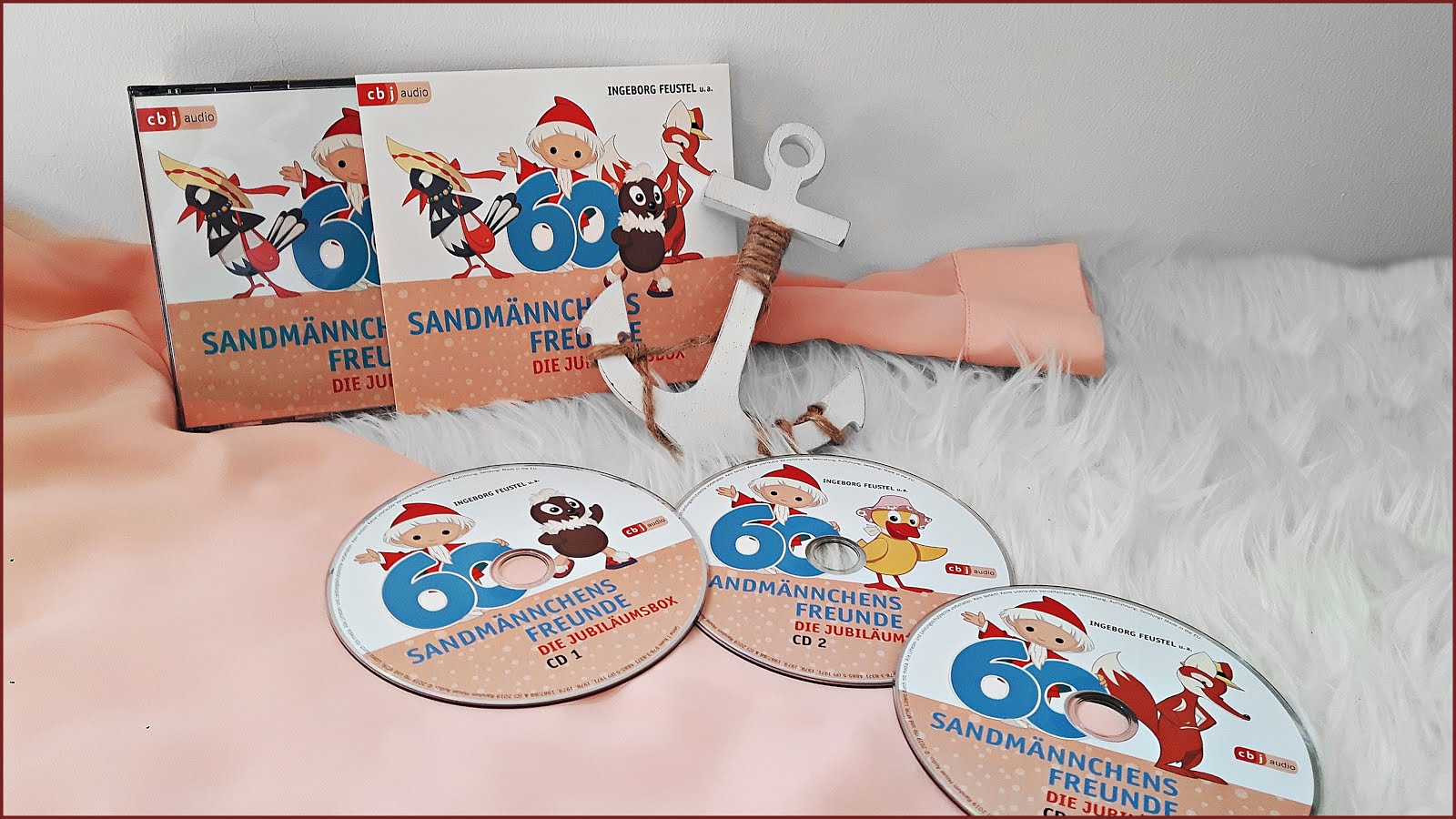  Rezension Sandmännchens Freunde Die Jubiläumsbox Ost-Sandmännchen Sandmann Herr Fuchs und Frau Elster Pittiplatsch Schnattchen Moppi