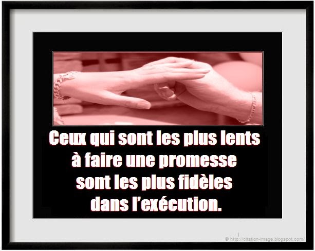 Citation Promesse D Amour