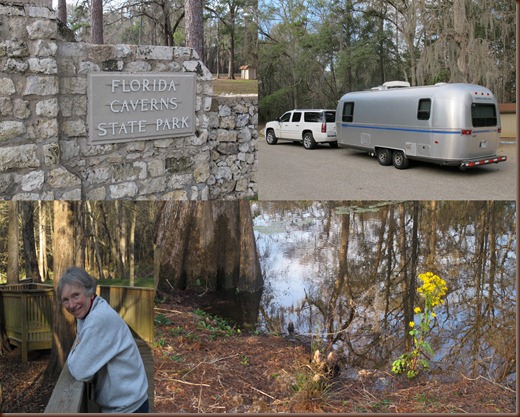 ARRIVAL AT FLORIDA CAAVERNS