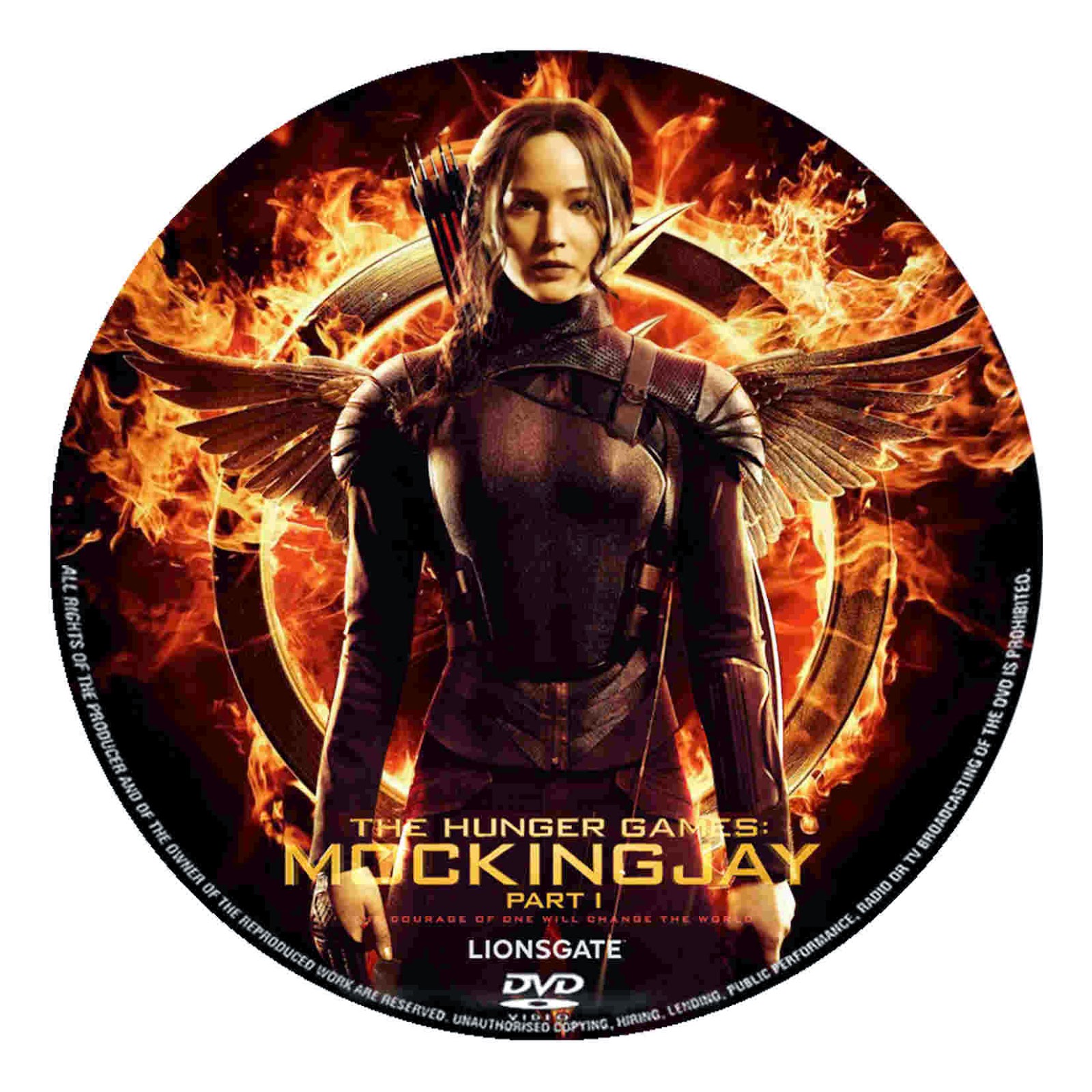  The Hunger Games: Mockingjay Part 1 (2014) - DVD Movie